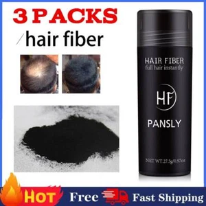 3PCS Hair Loss Building Fibers Alopecia Keratin Thicker Concealer AD Hot - Picture 1 of 16