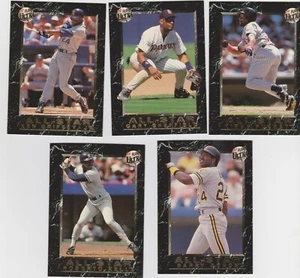 '92 Fleer Ultra All-Stars Puckett Sheffield Bonds Kelly - Bild 1 von 1