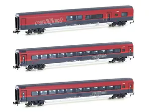 Hobbytrain H25225 - Personenwagen Set 2 ÖBB Railjet Ep.VI 3-teilig - Spur N - Bild 1 von 1