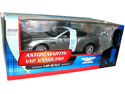 1/18 SCALE BEANSTALK ASTON MARTIN V12 VANQUISH 007 DIE ANOTHER DAY - Image 1 of 4