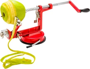 Met Lux Apple Peeler Slicer Corer 1 Heavy-Duty Apple Machine - with Suction Base - Picture 1 of 12
