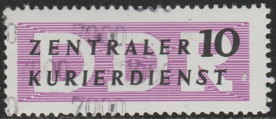 DDR 1956 SC# O33 - Central Service - Used Lot # 249 - Image 1 of 1