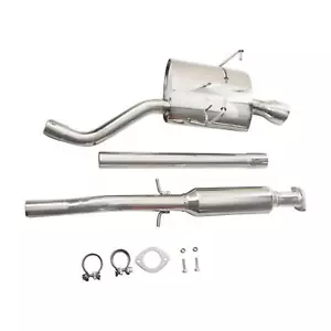 Stainless Steel Mini Cooper, One R50,1.6 Cat Back Exhaust System 01-06 - Imagen 1 de 3