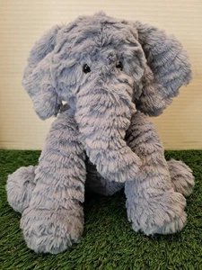 "Juguete de peluche Jellycat Fuddlewuddle elefante azul púrpura 9"" animal de peluche mediano" - Imagen 1 de 7