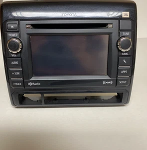 2011-2014 JBL Toyota Tacoma Radio + Expansion Box 86140-04060 UNTESTED - Foto 1 di 9