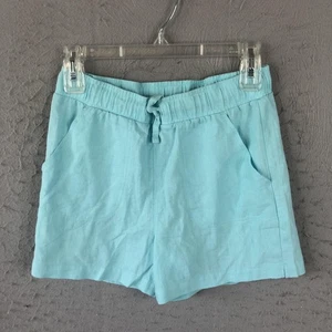 Champion Shorts Girls Large Linen Blend Pull On Drawstring Pockets Lightweight - Picture 1 of 13