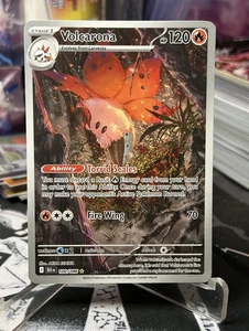 Pokemon TCG - Volcarona - 100/086 - Illustration Rare - SV: Black Bolt - Picture 1 of 6