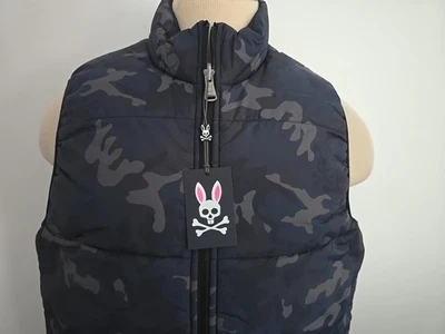 PSYCHO BUNNY NEW Men’s  Reversible Sleeveless Vest/Jacket Size L - Image 1 of 4