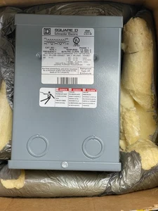 Square D 1S7F Transformer 1kVA Primary : 208V Secondary : 120/240V BRAND NEW - Picture 1 of 9