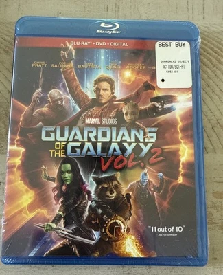 Guardians of the Galaxy: Volume 2 ~ Blu-ray + DVD 2017 NEW -Sealed - Image 1 of 2