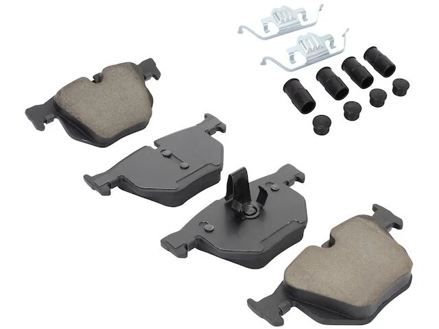 Rear Brake Pad Set For 2009-2010 BMW 528i xDrive MZ813WN - Image 1 of 1