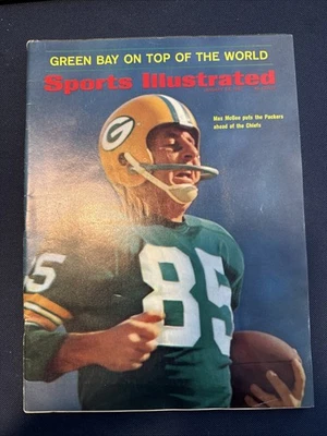 Sports Illustrated 23 de enero de 1967, Green Bay, Super Bowl I. SIN ETIQUETA Muy Limpio Foto 1 de 4