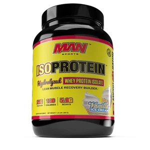 Man Sports ISO-Protein Hydrolyzed 100% Pure Whey Protein Isolate Powder, Vani... - Bild 1 von 1