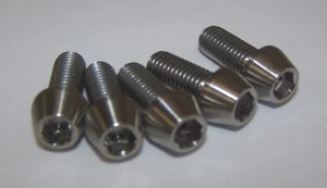 5x Titan M8 x 20 mm Kegel Innensechskantschrauben leicht - Bild 1 von 1