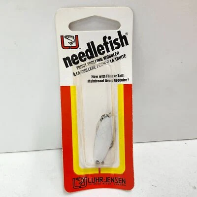 Señuelo de pesca Luhr Jensen pez aguja perla latón espalda talla 1 1051-001-1032 Foto 1 de 3