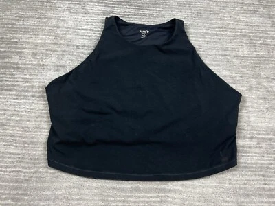 Sutiã Old Navy Top Feminino 3X Preto Active Powerchill Auto Tank Athleisure - Imagem 1 de 4