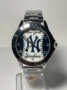 ¡Reloj Pulsera Hombre NEW YORK YANKEES MLB Informal Acero Inoxidable!!!NUEVO!!! - Imagen 1 de 8