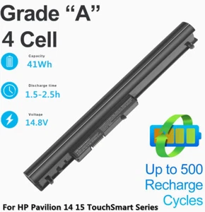 For HP Spare Battery 776622-001 728460-001 752237-001 15-1272wm Laptop LA04 LA03 - Picture 1 of 12