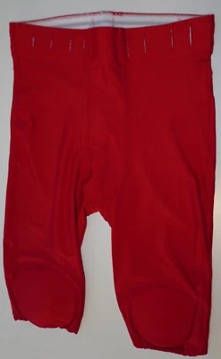全新 男式 带衬垫 红色 足球裤,成人 大号 — 第 1/4 张图片