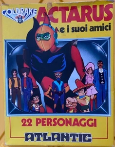 Vintage 1978 NIB Box Actarus e i suoi amici Goldrake GK1 Atlantic 22 Personaggi - Picture 1 of 5