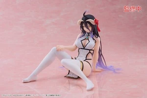 TAITO Overlord Desktop Cute Figure Albedo China Dress ver. from Japan - Picture 1 of 3
