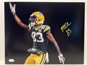 Marquez Valdes-Scantling Signed Green Bay Packers 11x14 Photo JSA - Picture 1 of 5