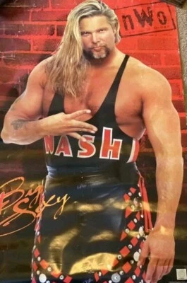 Póster de puerta Kevin Nash años 90 WCW WWE WWF luchador N.W.O. Big Sexy Foto 1 de 4