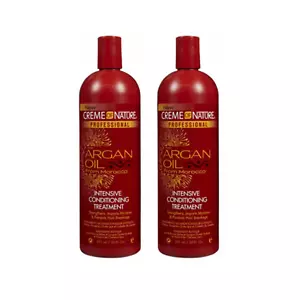 Creme of Nature Argan Oil Intensive Conditioning Treatment 20oz - 2PACK - Picture 1 of 1