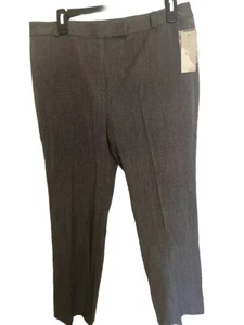 CHARTER CLUB WOMEN'S Dress Pants 10 Black & White Checkered SLIM IT UP New - Picture 1 of 1