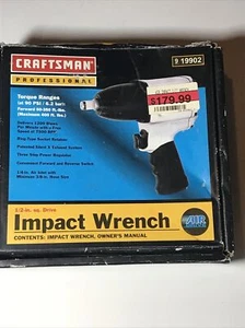 Craftsman Professional 1/2" Drive Heavy-Duty Impact Wrench- 19902 New Old Stock - Picture 1 of 12