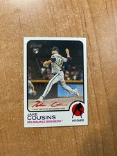  2022 Topps Heritage - Jake Cousins - Red Ink Real One Auto Special Edition /73