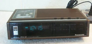 Radio despertador digital vintage Panasonic Accuset RC-6140 AM/FM probado funciona - Imagen 1 de 5