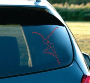 Dave Matthews Band Outline Decal Sticker Vinyl Car Home Truck Laptop 6" RED - Picture 1 of 1