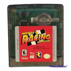 Mickey's Racing Adventure Nintendo Game Boy Color Game Tested Works - Picture 1 of 2