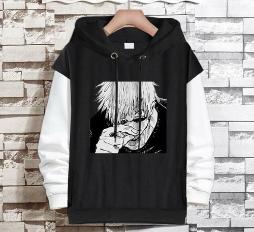 VETEMENTS Felpa con cappuccio Jujutsu Kaisen anime manga pullover pullover con cappuccio cotone