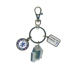 Portachiavi originale Chelsea London FC 3 in 1 Stamford Bridge nuovo imballo originale - Foto 1 di 1
