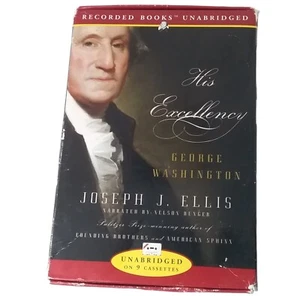 His Excellency George Washington Audiobook Cassette 2004 Joseph J. Ellis - Picture 1 of 5