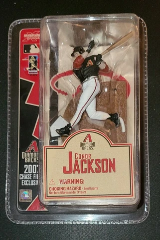 2007 MCFARLANE CONOR JACKSON DIAMONDBACKS CHASE FIELD EXCLUSIVE SGA BRAND NEW Cover