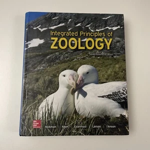 Integrated Principles of Zoology 17th Edition - 2017 Hardcover Textbook - Picture 1 of 22