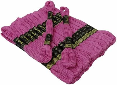 Anchor Threads Cross Stitch Stranded Cotton Thread Hand Embroidery Floss Pink - Image 1 of 4