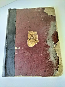 Very Rare Antique Scrap Book Child Cuttings Important Social History Ephemera AF - Foto 1 di 17