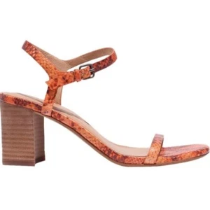 Madewell Sweet Tulip Snake sandalo con cinturino in pelle di agrifoglio in rilievo taglia 10 nuovo con scatola - Foto 1 di 14