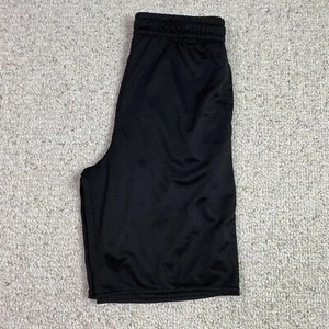 Athletic Works Boys Active Shorts sz XXL Black Lightweight Mesh Elastic Waist - Picture 1 of 13