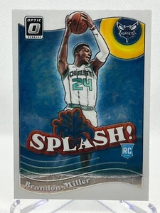 BRANDON MILLER RC 2023-24 Panini Donruss Optic Basketball #11 Splash! Insert - Bild 1 von 2