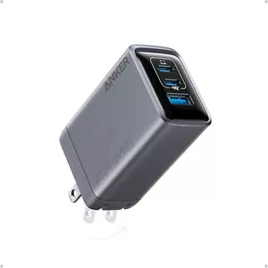 Anker Prime Charger 100W USB C 3-Ports GaN Adapter Foldable for Mac/iPad/Galaxy - Picture 1 of 6