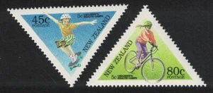 SALE New Zealand Cycling Skateboard Children's Sports 2v 1995 MNH SG#1884-1885 - Picture 1 of 1