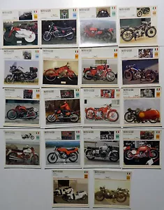COLLEZIONE DI 18 SCHEDE DESCRITTIVE _ MOTO GUZZI _ DE AGOSTINI _ 850 Le Mans ... - Bild 1 von 1