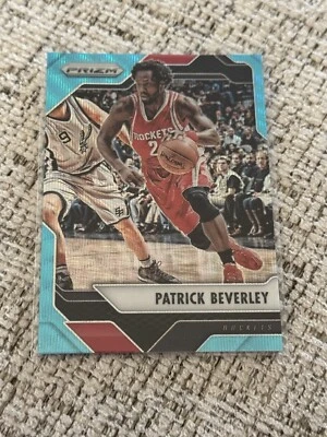 2016-17 Patrick Beverley Panini Prizm Blue Wave /25 #223 - Image 1 of 2