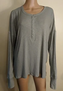 Marc New York Performance grün gestreiftes/geripptes Top.  Größe XL Neu mit Etikett UVP 49 $ - Bild 1 von 10