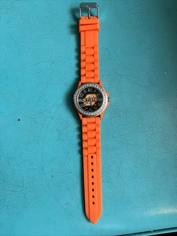 Oklahoma State pistol pete cowboys Ladies Watch Working Orange band adjustable Cover